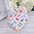 2017 New Cute Baby Bandana Bibs Cartoon Animal Print 100% Cotton Newborn Infant Girls Boys Toddler Triangle Scarf