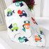 2017 New Cute Baby Bandana Bibs Cartoon Animal Print 100% Cotton Newborn Infant Girls Boys Toddler Triangle Scarf