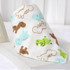 2017 New Cute Baby Bandana Bibs Cartoon Animal Print 100% Cotton Newborn Infant Girls Boys Toddler Triangle Scarf