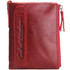 CONTACT'S women wallet Genuine Leather Men Wallet Purse Female Card Holder Small Clutch bags wallet coin Purse Money Bag Red