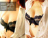 2015 new Underwear set thin female sexy push up ultra-thin transparent lace bra sexy lingerie bra and panty set Free Shipping