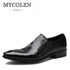 MYCOLEN Mens Dress Italian Leather Crocodile Wedding Shoes Luxury Brand Mens Loafers Genuine Leather Formal Loafers Moccasins