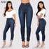 2018 Slim Jeans for Women Skinny High Waist Jeans Woman Blue Denim Pencil Pants Stretch Waist Women Jeans Pants Calca Feminina