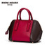 EMINI HOUSE Fashion Shell Bag Split Leather Shoulder Bags Luxury Handbags Multicolor Women Bags Designer Women Messenger Bags