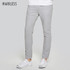 Markless 2017 Spring New Men Gray Straight Trousers Casual Pants Male Slim Fit Cotton Linen Pants Comfortable Hot Sale