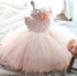 2017 new ball gowns for girls for wedding flowers girl costume princess party kids dresses for girls 1 years birthday dress kids