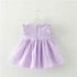 2017 new baby summer print dres birthday party princess tutu dress baby girls clothes for infant baby girls clothing cute dress
