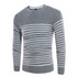 2017 New Autumn Winter Fashion Brand Clothing Men Knitted Sweater O-Neck Slim Fit Pullover Men Striped Sweaters For Men M-3XL