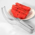 LMETJMA Stainless Steel Watermelon Slicer Cutter Knife Watermelon Cutter Slicer Kitchen Melon Slicer Fruit Tools KC0327-6