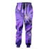 LiZhiYang 3D print Men Women Funny casual purple leaf Pants Fashion Clothes Sweatpants Autumn Fall Winter Style Trousers