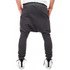 Fashion 2017 indoor Harem Pants men slim leisure long trousers big Zipper Leg hip hop elastic waist low crotch men's pants