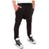 Fashion 2017 indoor Harem Pants men slim leisure long trousers big Zipper Leg hip hop elastic waist low crotch men's pants