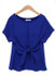 2017 fashion women kimono Bowknot blouses O-neck short sleeve shirts chiffon casual vintage tops plus size 4XL blusas blouse new
