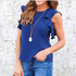 2017 Fashion Women Blouse Ruffles Short Sleeve Shirt Women Tops Femme blouses Casual O-Neck blusas White Ladies Top camisa mujer
