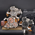 Mens Watches Top Brand Luxury Famous Tag Men's Military Watch 3 Time Zone Waterproof Men Clock Leather Quartz Watch Man