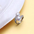 FENASY Pearl Jewelry,double Pearl rings,Natural Freshwater Pearl rings,925 Silver rings for women charms silver 925 original