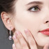 FENASY Pearl earring, Pearl with 925 Sterling Silver earrings,wedding Birthday gift Jewelry Women fashion earrings ,E017