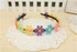2017 Sale 2Pcs Children Flower Headband Colorful Princess Elegant Cloth Head Bands For Baby Girls Hairbands Hair Accessories