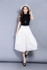 2017 Voile Wide Leg Trousers Women Chiffion Pants Summer Elastic High Waist Wide Leg Skirt Pants Calf-Length Pants 4 Colors