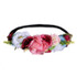 AWAYTR Bridesmaid Flower Crown Wedding Artificial Flower Head Wreath for Women Hair accessories Flower headband Headpiece