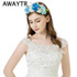 AWAYTR Bridesmaid Flower Crown Wedding Artificial Flower Head Wreath for Women Hair accessories Flower headband Headpiece