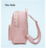COUGINM Fashion Composite Bag Pu Leather Backpack Women Cute Sets Shoulder Bags School Backpacks For Teenage Girls Cardbags