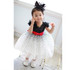 2016 Girls Dress Baby Girls Kids Children Summer Princess Bow Elegant Party Formal Dress Clothes