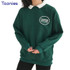 2017 New Autumn Hoodies Sweatshirt Women Casual Kawaii Print Letter Sweatshirt for Women Long Sleeve Hoodie Moletom Feminino