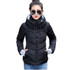 2017 New women plus size long sleeve warm light down padded winter jacket women parkas for women winter coat fashion jacket QW11