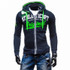 2017 New Fashion Hoodies Brand Men Letters Printed Zipper Sweatshirt Male Men'S Sportswear Hoody Hip Hop Autumn Winter Hoodie XX