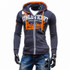 2017 New Fashion Hoodies Brand Men Letters Printed Zipper Sweatshirt Male Men'S Sportswear Hoody Hip Hop Autumn Winter Hoodie XX