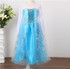 2017 New Fashion Custom Anna Elsa Girls Dresses Children Dress Kids Party Vestidos Baby Cinderella Cosplay Dress Pincess Dresses