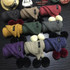 2017 new fashion boy and girl winter scarf knitted hanging ball baby scarf Kids Fashion wool scarf