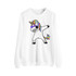 Fashion Autumn Winter Women Hoodies Cartoon Printing O Neck Long Sleeve Pullover Ladies Girls Casual Sweatshirts