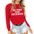 Fashion Autumn Jacket Women Winter Sweatshirts Letter Printed Long Sleeve Casual Red Black Sweatshirt Women Hoodie 2018