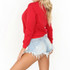 Fashion Autumn Jacket Women Winter Sweatshirts Letter Printed Long Sleeve Casual Red Black Sweatshirt Women Hoodie 2018