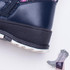 SKHEK kids boots girls leather winter leather boys leather children boots girls Winter With Snow Boots Unisex Shoes B1762