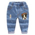 2017 infant Brand Pants Kids Trousers Fashion Girls Jeans Children Boys Ripped Jeans Kids Fashion Denim Pants Baby Casual Jean
