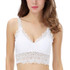 2017 New Sexy Women Lace Crochet Bralette Bralet Bra Bustier Crop Top Floral Cami Padded Tank Tops 7644