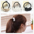 2017 Fashion faux pearl elastic hair rubber band hair accessories for women girls Ponytail Holder hair ties headdress headbands