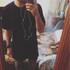 2017 Brand New Clothing Mens Black Long t shirt Men Tops Hip hop tee T-shirt Men Hiphop Short Sleeve Longline casual Tee shirts