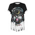 SOSHIRL Harajuku Punk Summer T Shirt Cool Hip Hop Women's T Shirt Loose Galaxy Letter Skull/Cute Alien Print Top Tee Dropship