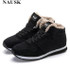 2016 Fashion Unisex Women Winter Snow Boots keep Warm Boots Plush Ankle boot Snow Work Shoes Women's Outdoor Snow Boots 36-47