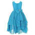 2017 New Summer Chiffon Flower Zipper Dress Girl Dress Baby Girls Clothes Flowers Girl Print Dresses Vestido
