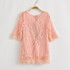 2016 Teenage Girls Dresses Baby Girl Evening Party Dress Children Summer Full Lace Princess Mother Daughter Dresses Kid Clothes