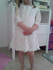 2016 Teenage Girls Dresses Baby Girl Evening Party Dress Children Summer Full Lace Princess Mother Daughter Dresses Kid Clothes