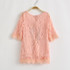 2016 Teenage Girls Dresses Baby Girl Evening Party Dress Children Summer Full Lace Princess Mother Daughter Dresses Kid Clothes