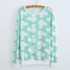 2016 New winter Hoody women Casual hoodies Ice cream fish print tracksuit long sleeve o neck letters sweatshirt for women Top