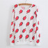2016 New winter Hoody women Casual hoodies Ice cream fish print tracksuit long sleeve o neck letters sweatshirt for women Top