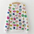 2016 New winter Hoody women Casual hoodies Ice cream fish print tracksuit long sleeve o neck letters sweatshirt for women Top
